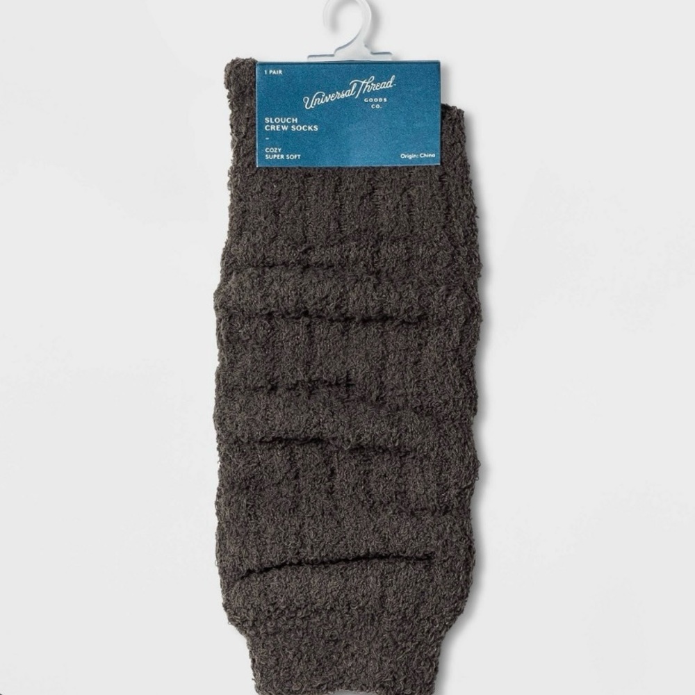 Slouch crew socks